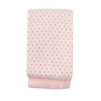 Bibaby Unisex Organik Çorap Külotlu Klasik Puanlı Pembe - 4