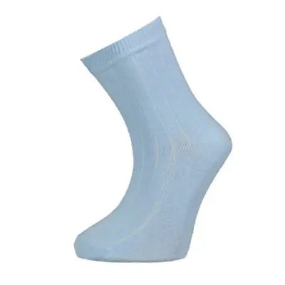 Bibaby Unisex Organik Çorap Soket 4lü New Basic Mavi - 5