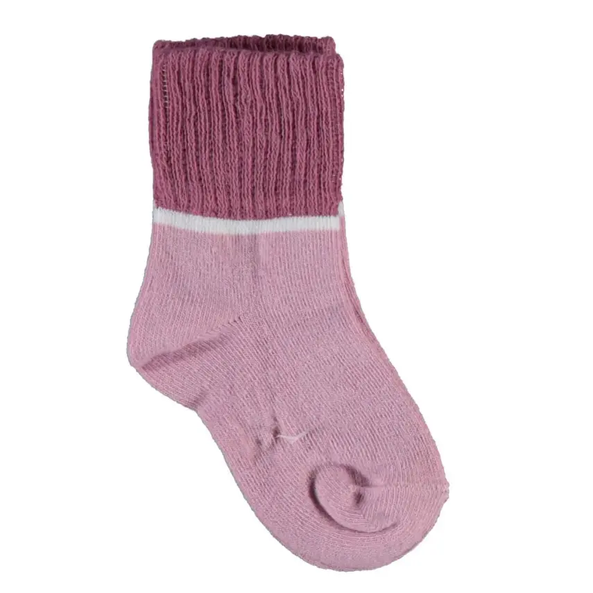 Bibaby Unisex Organik Çorap Soket Kısa Lady Lila - 1