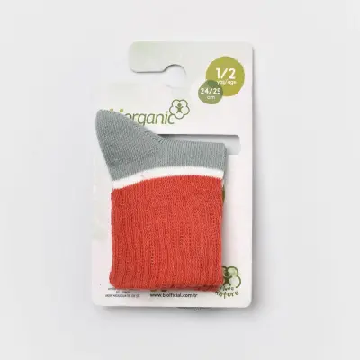 Bibaby Unisex Organik Çorap Soket Kısa Lady Yeşil - 2