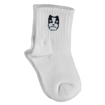 Bibaby Unisex Organik Çorap Soket New Animals Ekru - 6