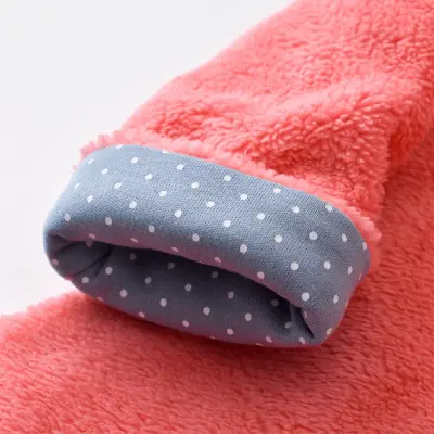 Bibaby Unisex Organik Hırka Wild Flowers Coral - 4