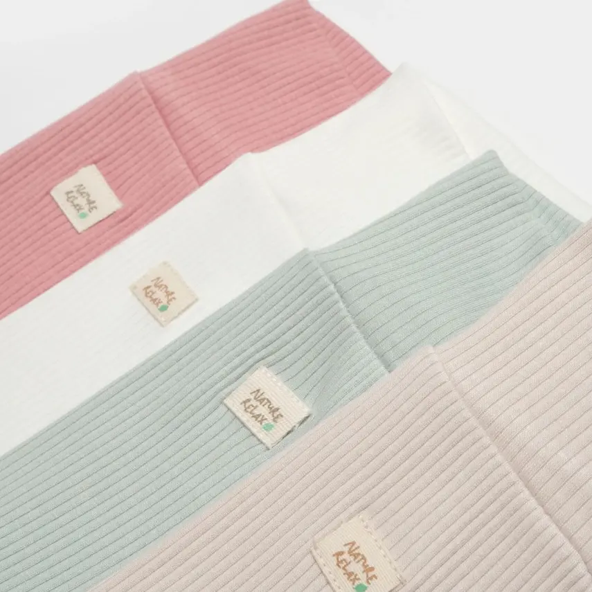 Bibaby Unisex Organik Pantolon Modal Nature Relax Mercan - 2