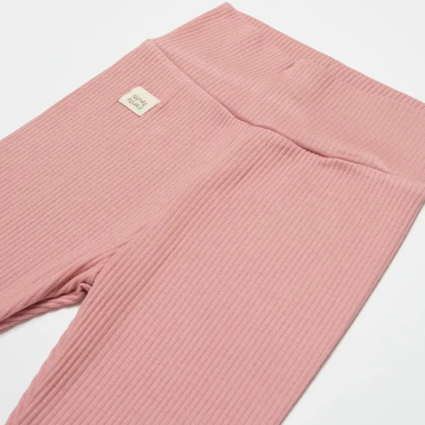 Bibaby Unisex Organik Pantolon Modal Nature Relax Mercan - 3