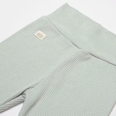 Bibaby Unisex Organik Pantolon Modal Nature Relax Mint - 3