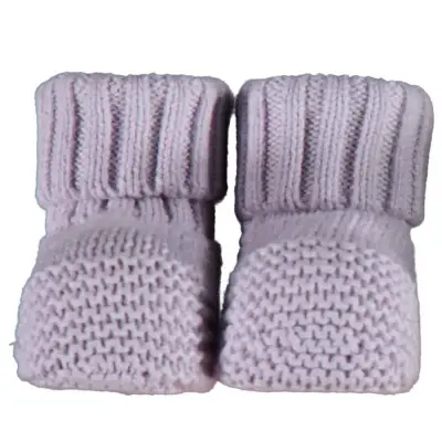 Bibaby Unisex Organik Patik Triko Colors Gri