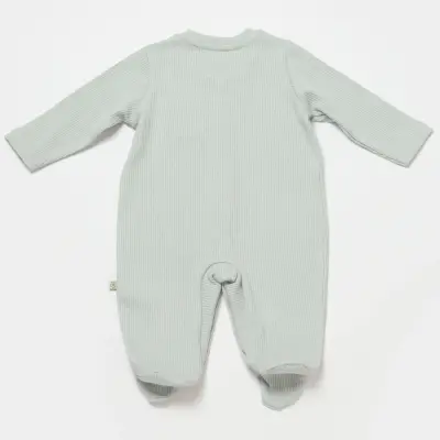 Bibaby Unisex Organik Salopet Modal Nature Relax Mint - 3