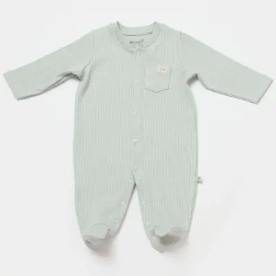 Bibaby Unisex Organik Salopet Modal Nature Relax Mint