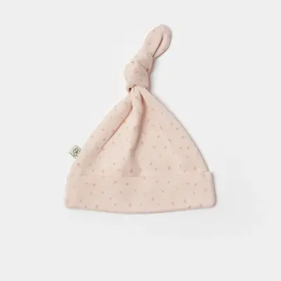 Bibaby Unisex Organik Şapka 2li Koala Jungle Pembe - 3