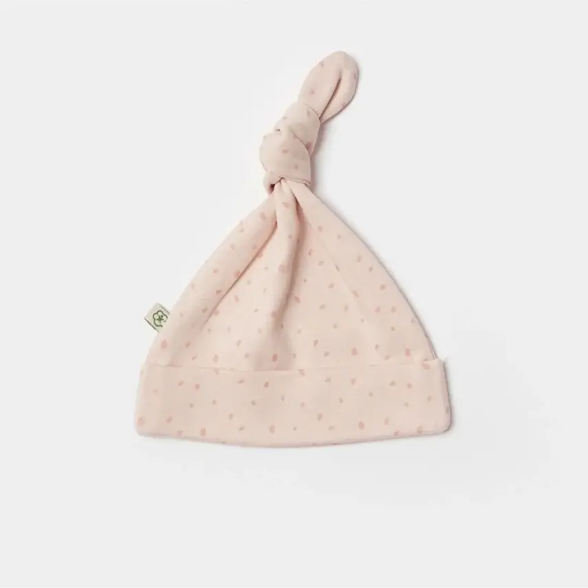 Bibaby Unisex Organik Şapka 2li Koala Jungle Pembe - 3