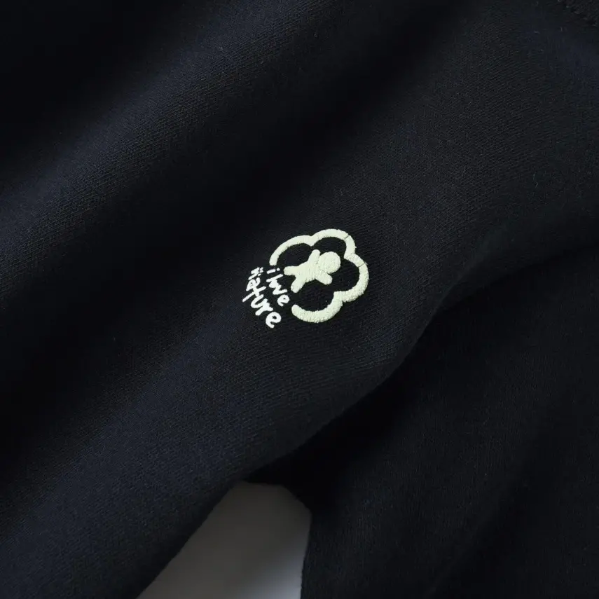 Bibaby Unisex Organik Sweatshirt A Little Basic Siyah - 2