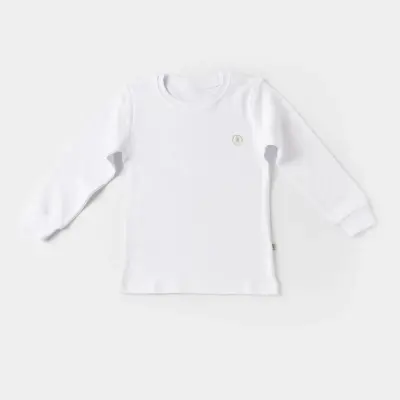 Bibaby Unisex Organik Sweatshirt Little Basic Beyaz