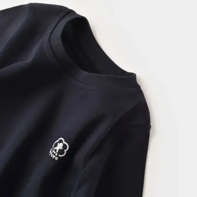 Bibaby Unisex Organik Sweatshirt Little Basic Lacivert - 9