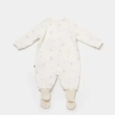 Bibaby Unisex Organik Tulum Patikli Koala Jungle Gri (1)