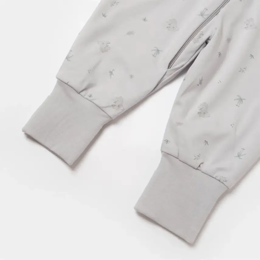 Bibaby Unisex Organik Uyku Tulumu Koala Jungle Gri - 5