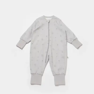 Bibaby Unisex Organik Uyku Tulumu Koala Jungle Gri 