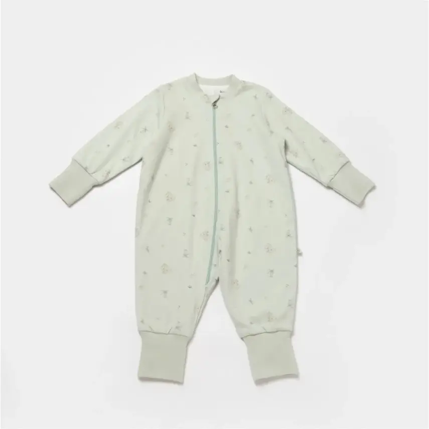 Bibaby Unisex Organik Uyku Tulumu Koala Jungle Mint - 1