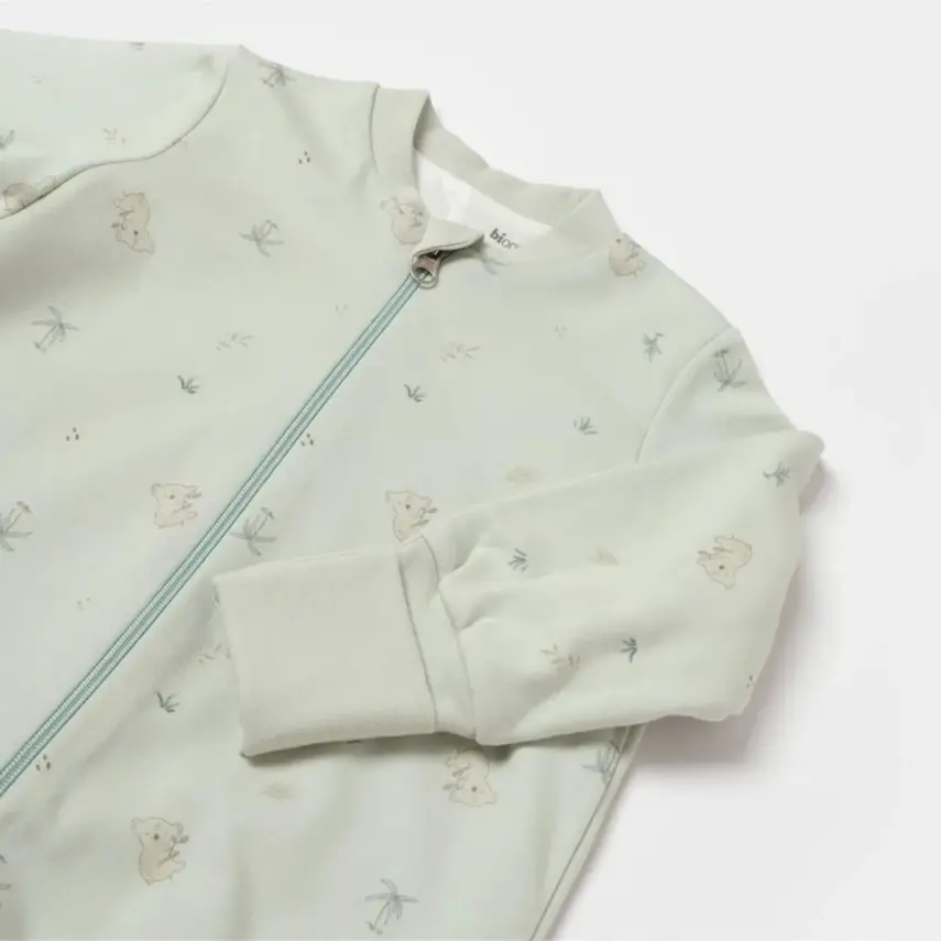 Bibaby Unisex Organik Uyku Tulumu Koala Jungle Mint - 4