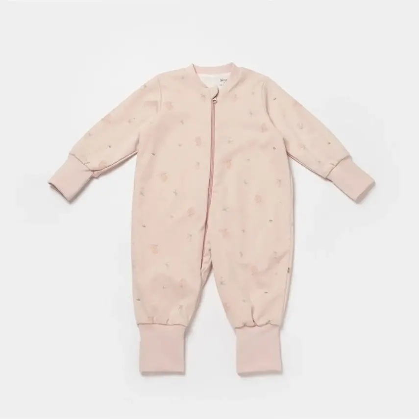 Bibaby Unisex Organik Uyku Tulumu Koala Jungle Pembe - 1