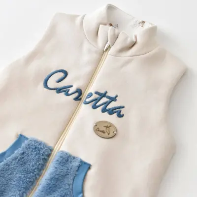 Bibaby Unisex Organik Yelek Caretta In Live Taş - 4