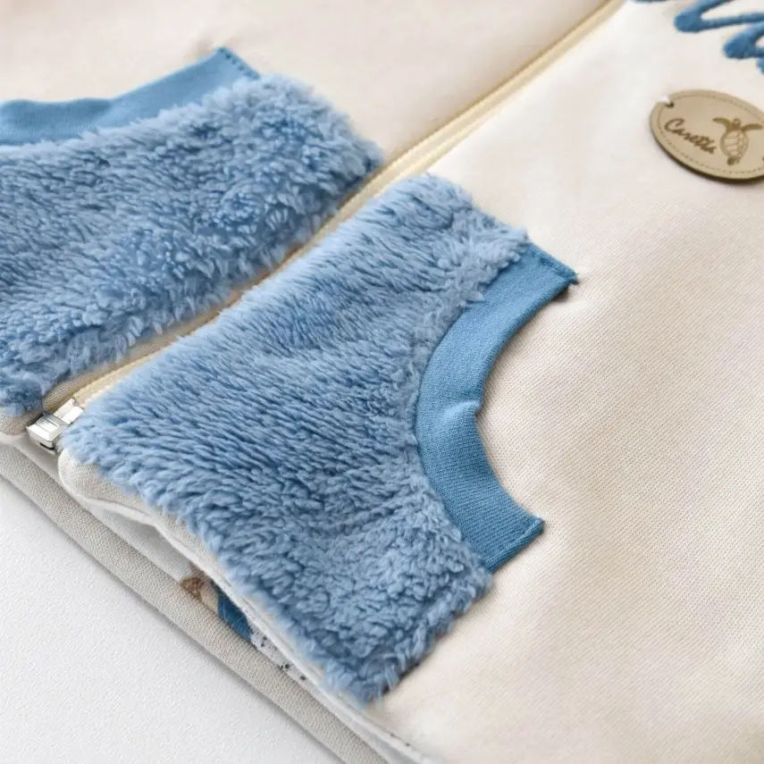 Bibaby Unisex Organik Yelek Caretta In Live Taş - 11