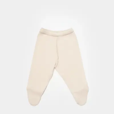 Bibaby Unisex Organik Zıbın Takımı 4lü Modal Nature Relax Prematüre Bej - 3