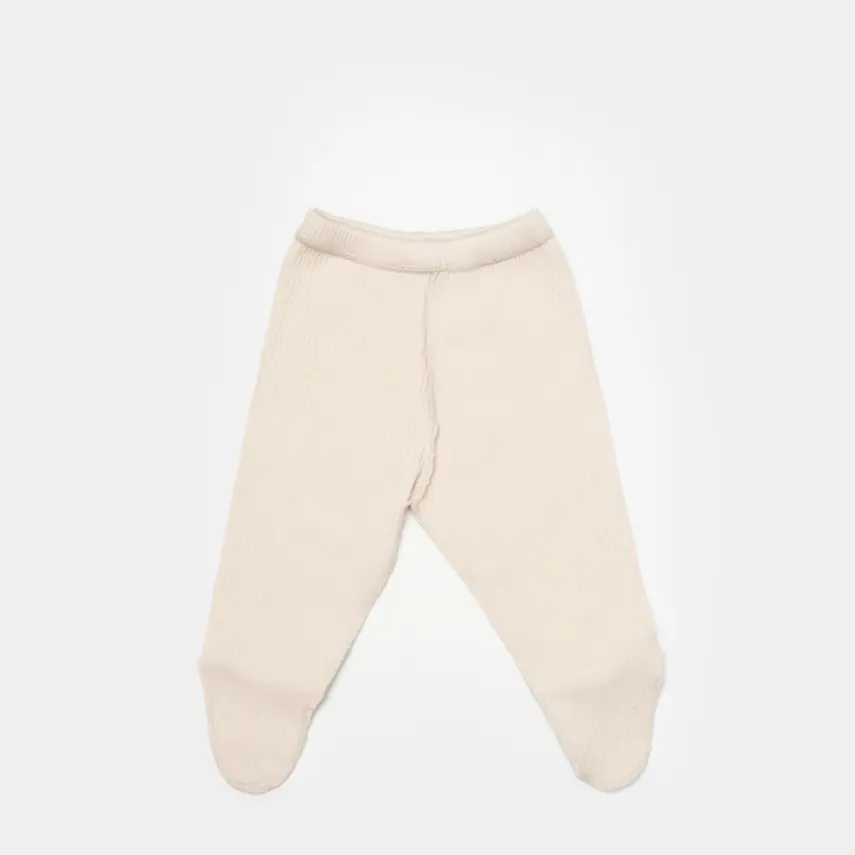 Bibaby Unisex Organik Zıbın Takımı 4lü Modal Nature Relax Prematüre Bej - 3