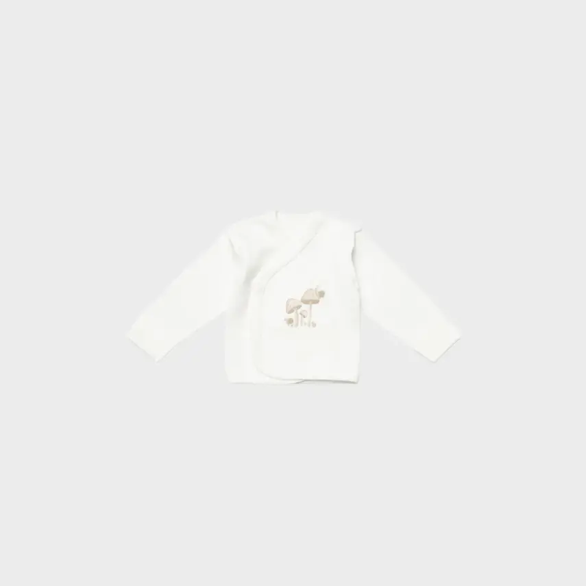 Bibaby Unisex Organik Zıbın Takımı 4lü Sweet Lady Açık Bej - 2