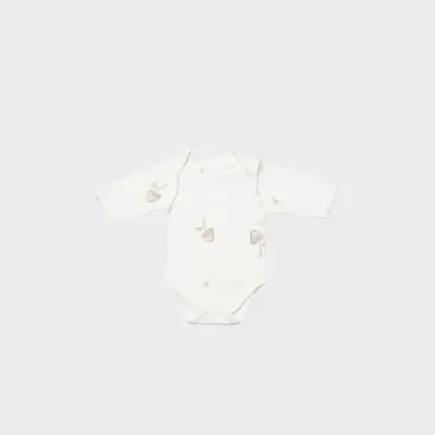 Bibaby Unisex Organik Zıbın Takımı 4lü Sweet Lady Açık Bej - 5