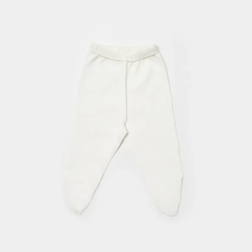 Bibaby Unisex Organik Zıbın Takımı 4lü Waffle Smile Prematüre Ekru - 5