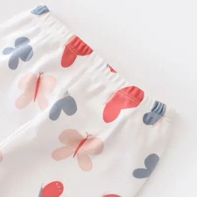 Bibaby Unisex Organik Zıbın Takımı Wild Flowers Coral - 6