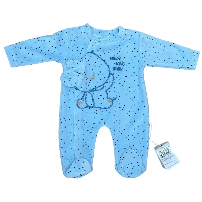 Bibaby Unisex Tulum Bear Of Smile Koyu Mavi - 1