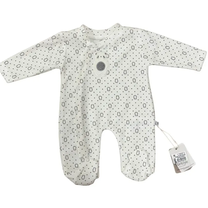 Bibaby Unisex Tulum Some Cute Ekru - 1