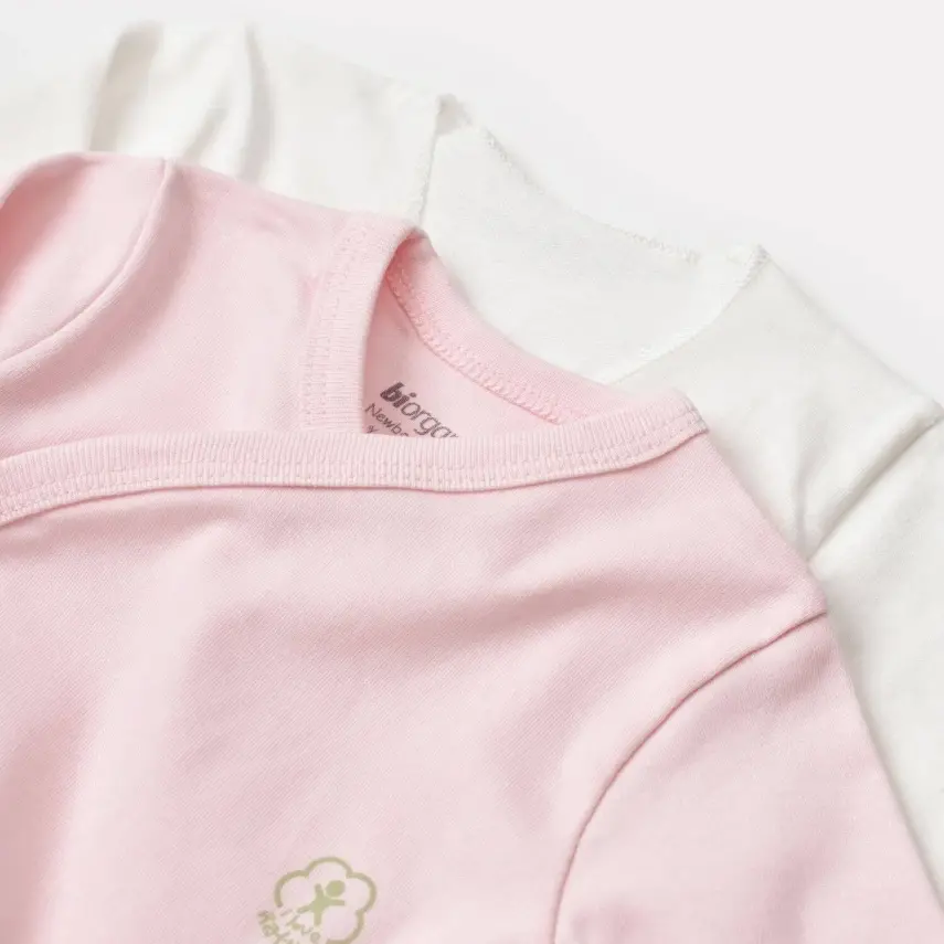 Bibaby Unisex Zıbın İç Dış Organik Nature Pembe - 4