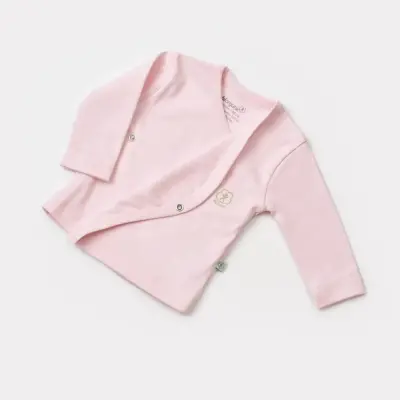 Bibaby Unisex Zıbın İç Dış Organik Nature Pembe - 6