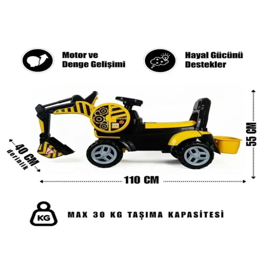 Bin-git İnşaat Aracı Kepçe - 4