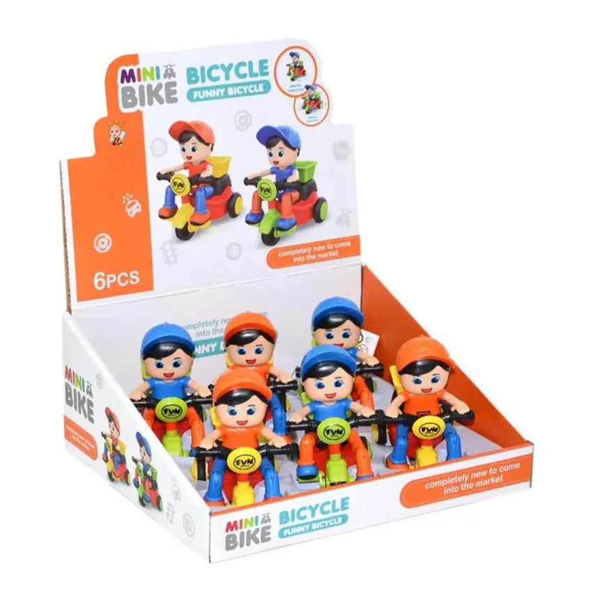 Bisikletli Çocuk Sürtmeli - 1