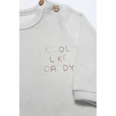 Bistyle 2li Takım Kadife Cool Daddy Bej - Mint - 6