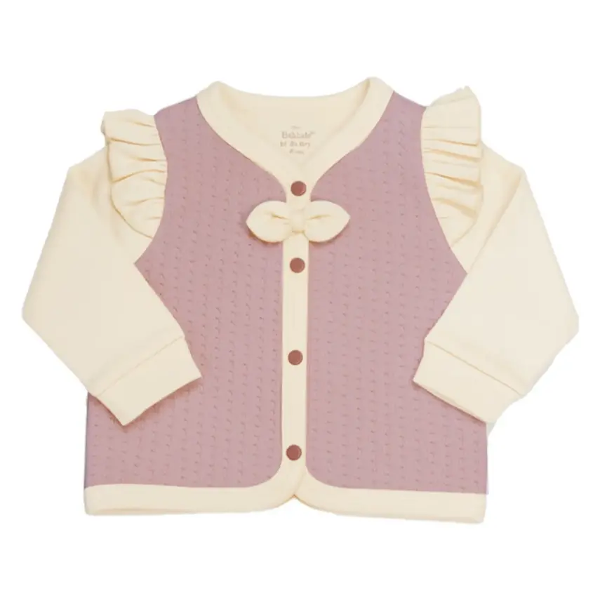 Bistyle 3lü Takım Princess Ekru - Gül Kurusu - 5