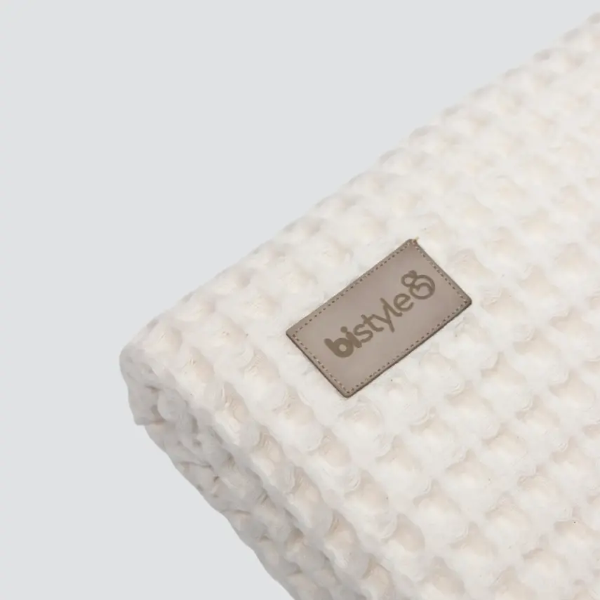 Bistyle Battaniye Pike Style Baby 110x110cm Ekru - 2