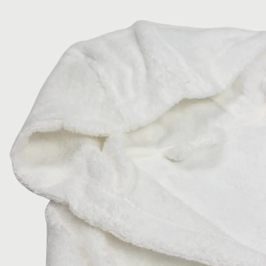 Bistyle Bebek  Bornoz Luluco Bird And Bear Ekru Unisex - 2