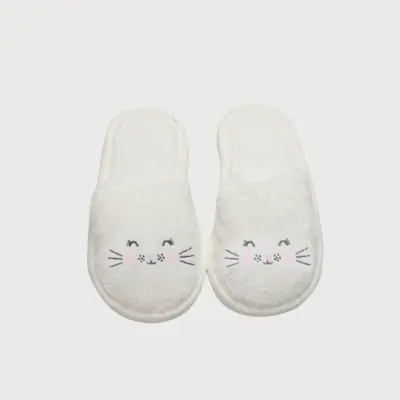 Bistyle Bebek Bornoz Luluco Sweet Rabbit Ekru Unisex - 3