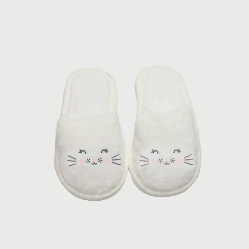 Bistyle Bebek Bornoz Luluco Sweet Rabbit Ekru Unisex - 3