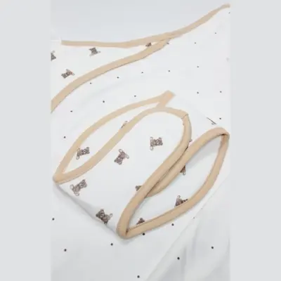 Bistyle Bel Destekli Kundak I am So Bear Bej - Ekru - 4