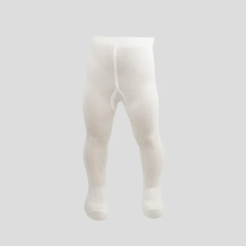 Bistyle Çorap Külotlu Kaymaz Penye Basic Ekru - 6