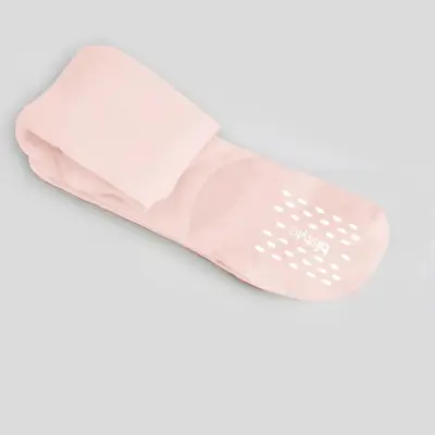 Bistyle Çorap Külotlu Kaymaz Penye Basic Pembe - 5