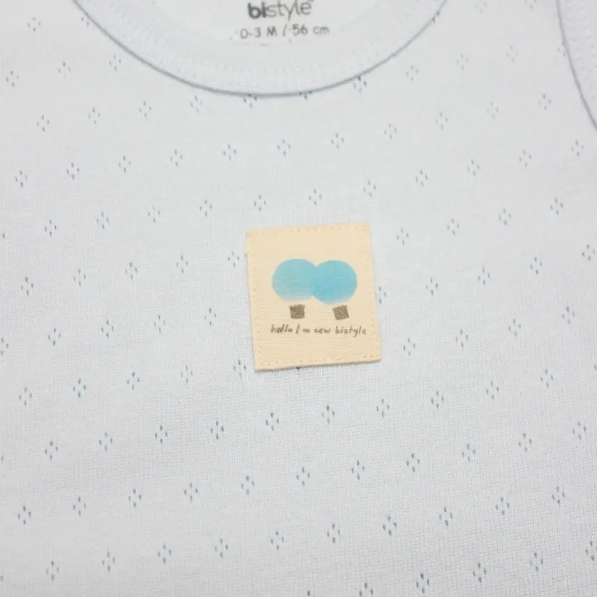 Bistyle Erkek Atlet Body I Love Blue Mavi - 3