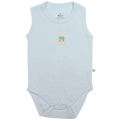 Bistyle Erkek Atlet Body I Love Blue Mavi - 4