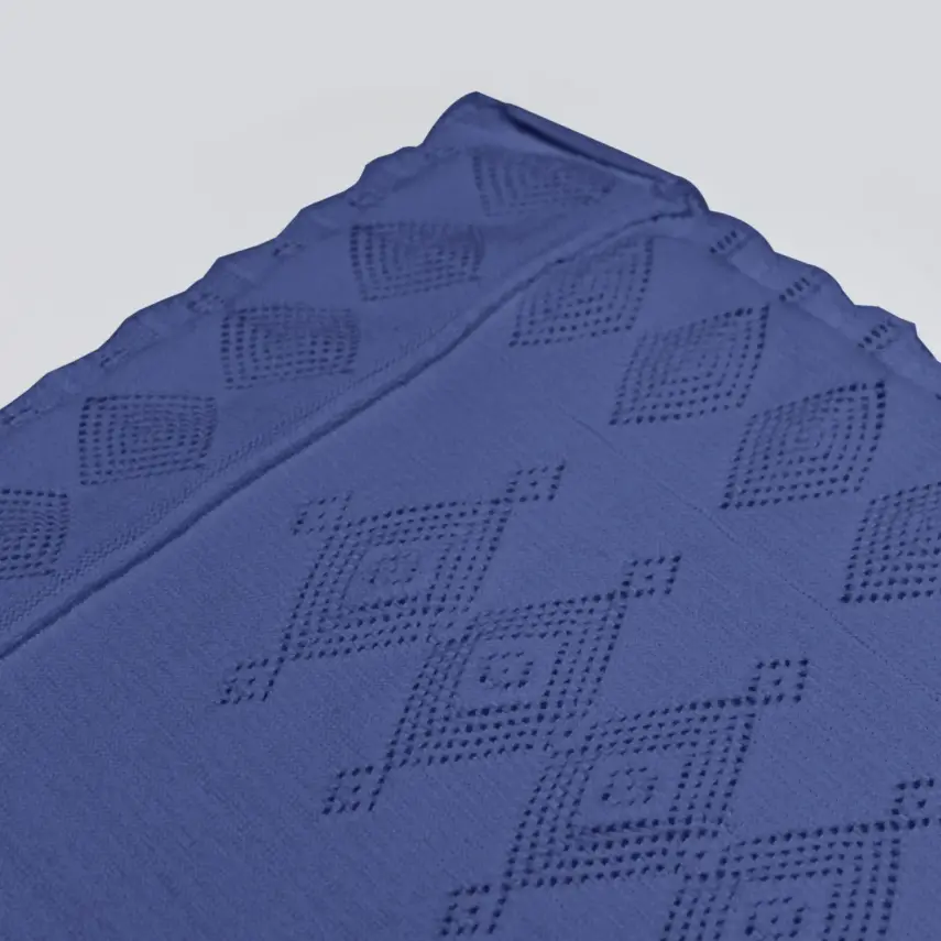 Bistyle Erkek Battaniye Triko Knitwear Colors İndigo - 5