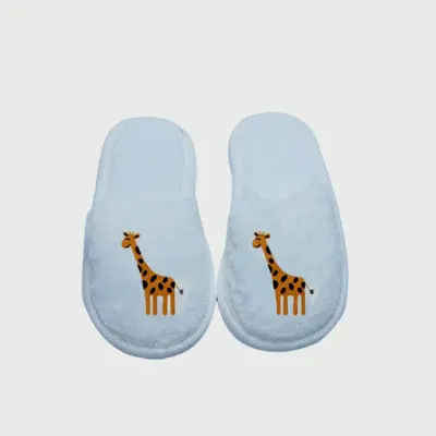 Bistyle Erkek Bebek Bornoz Luluco Graffe And Fox Mavi - 3